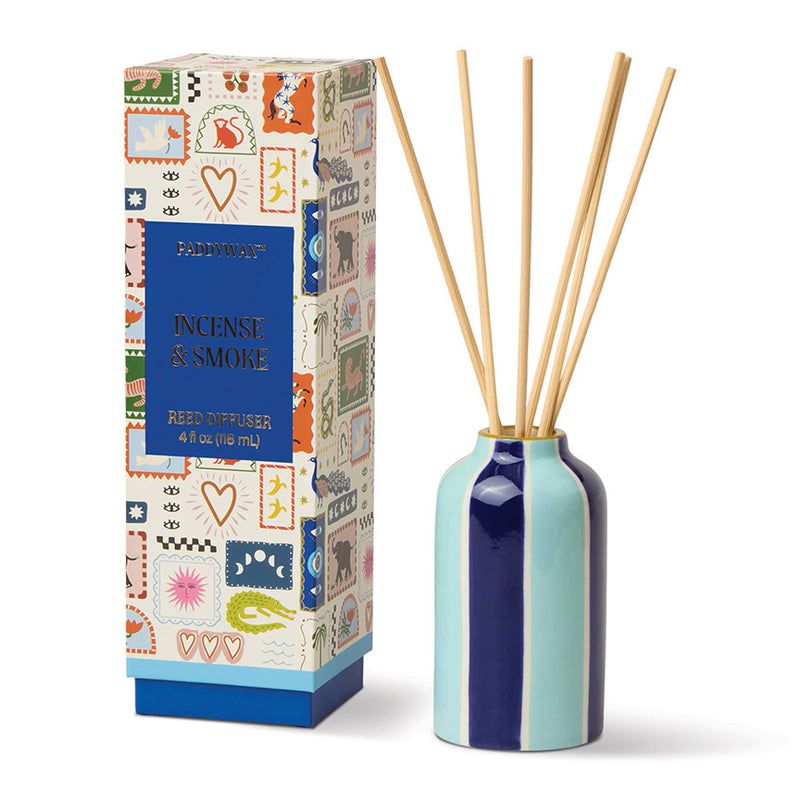 A Dopo 4 fl oz. Handpainted Diffuser: Incense & Smoke