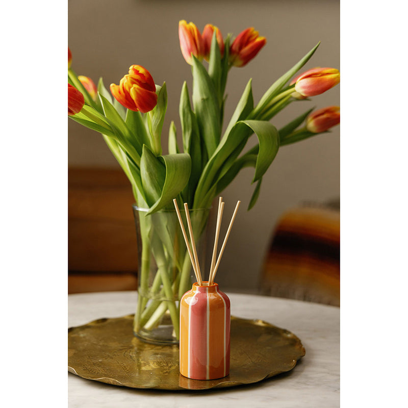 A Dopo 4 fl oz. Handpainted Diffuser: Orange Blossom