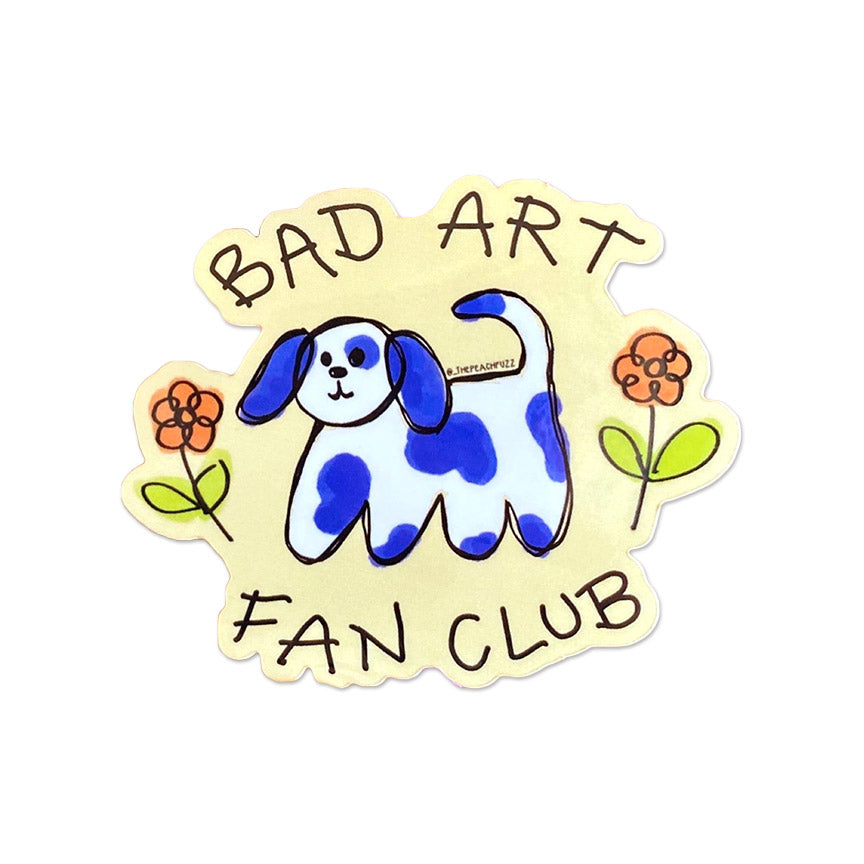 Bad Art Fan Club Vinyl Sticker