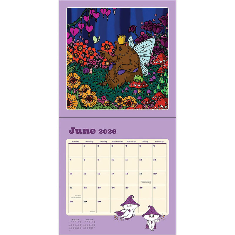 Autumnalwood 2026 Wall Calendar