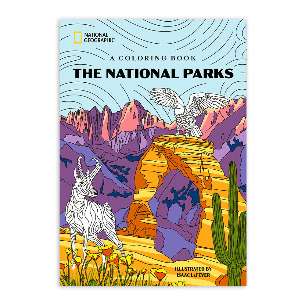 The National Parks Coloring Book