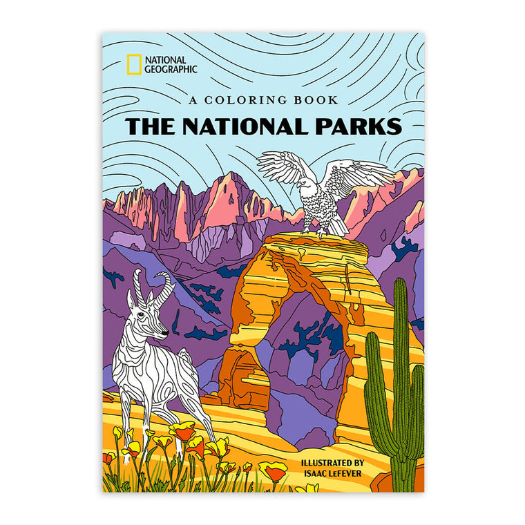The National Parks Coloring Book