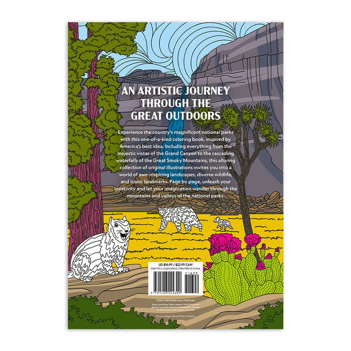 The National Parks Coloring Book