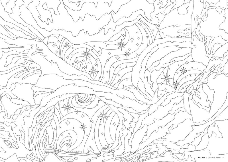 The National Parks Coloring Book