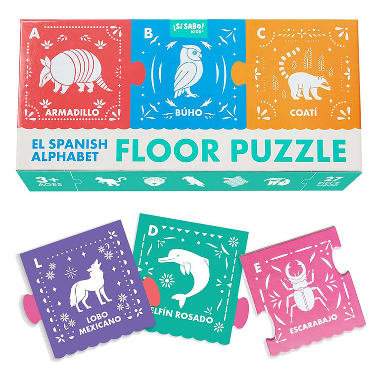 El Spanish Alphabet Jumbo Floor Puzzle