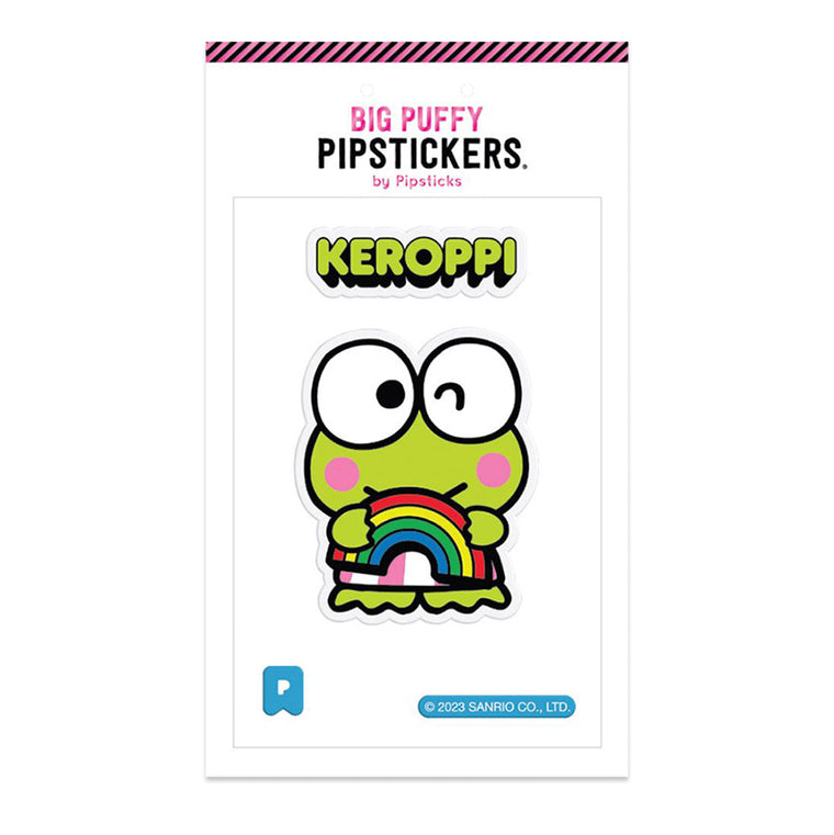 Keroppi Big Puffy Sticker Sheet Set