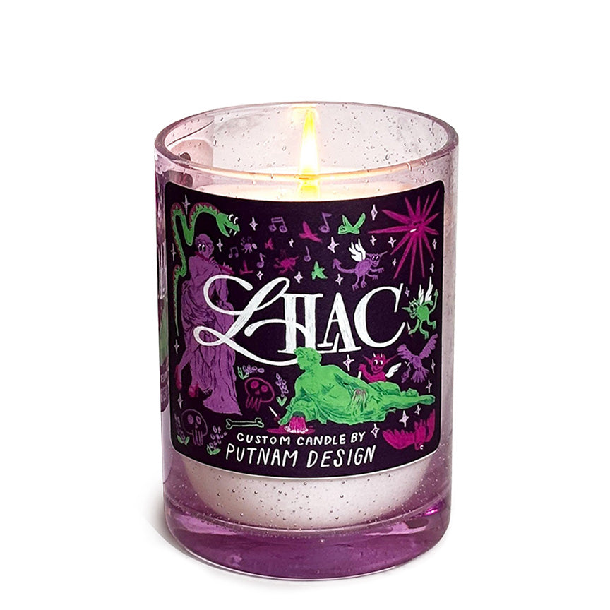 Lilac Candle