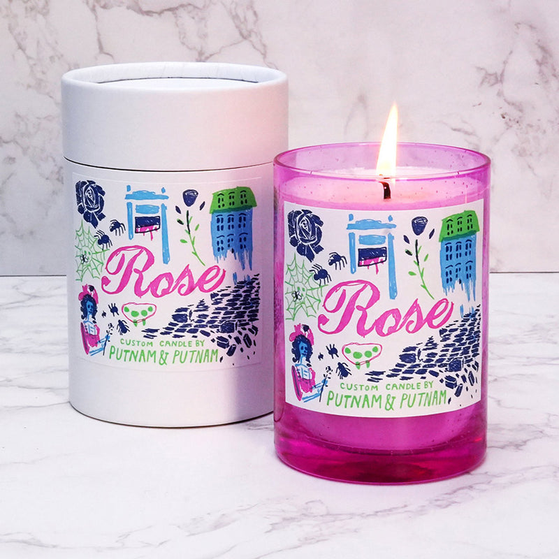 Rose Candle