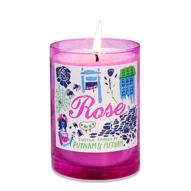 Rose Candle