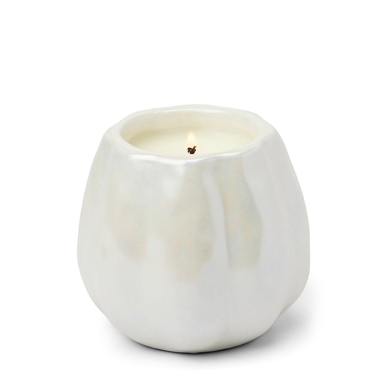 Pearl Pumpkin 9 oz. (Sweet) Ceramic Candle