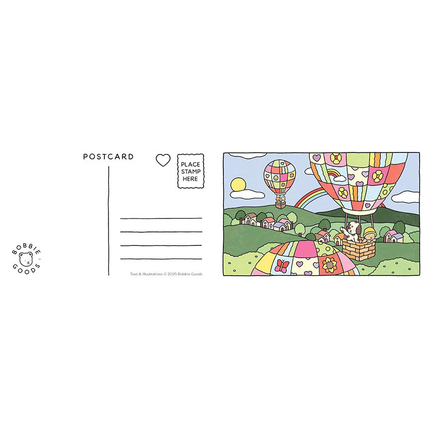 Greetings from Bobbie Goods Postcard Coloring Book