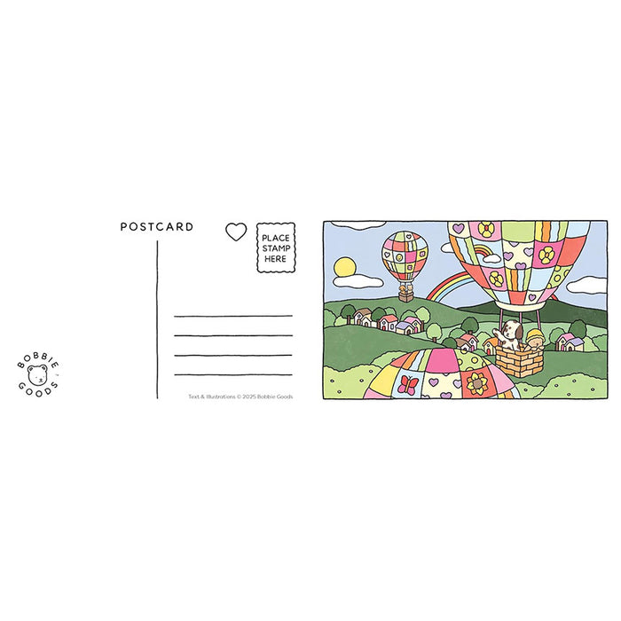 Greetings from Bobbie Goods Postcard Coloring Book