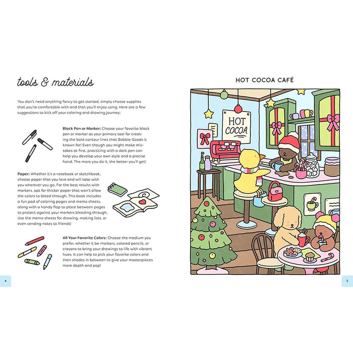 Bobbie Goods Cozy Coloring & Drawing