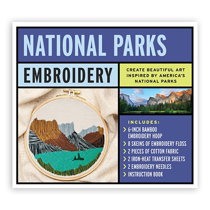 National Parks DIY Embroidery Kit