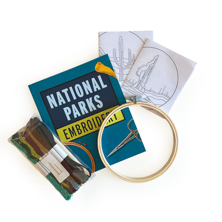 National Parks DIY Embroidery Kit - Leanna Lin&