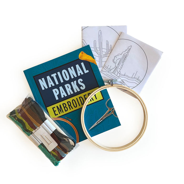 National Parks DIY Embroidery Kit