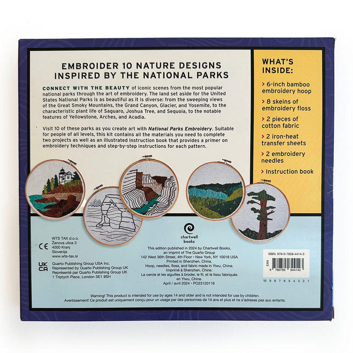 National Parks DIY Embroidery Kit