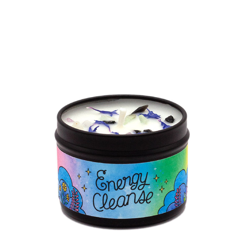 Energy Cleanse 2 oz. Aromatherapy Candle: Citrus & Herb - Leanna Lin's Wonderland