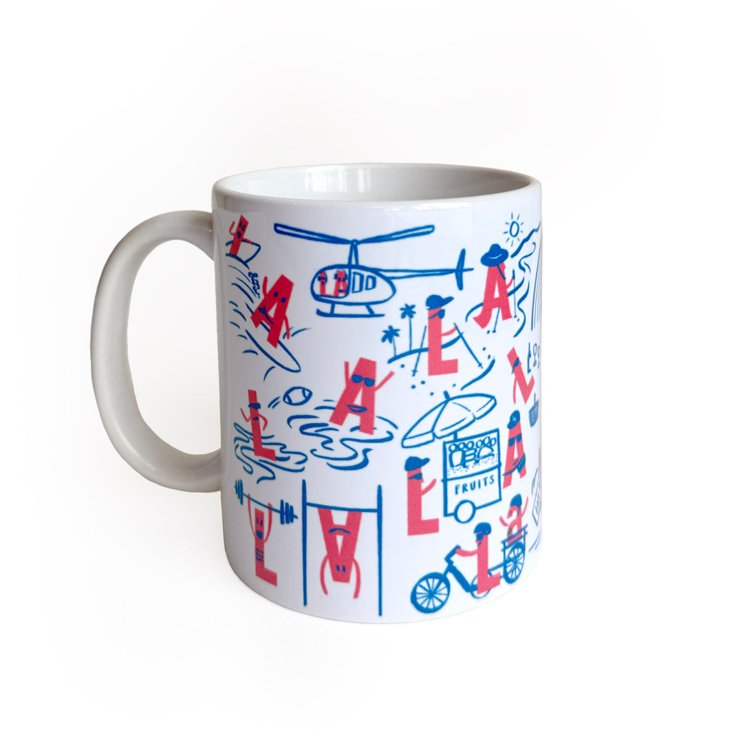 Los Angeles La La Mug