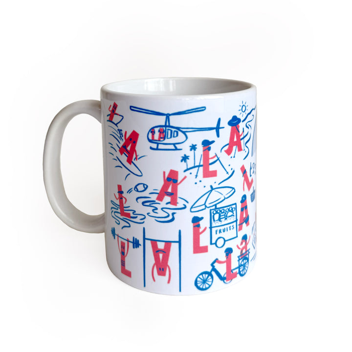 Los Angeles La La Mug