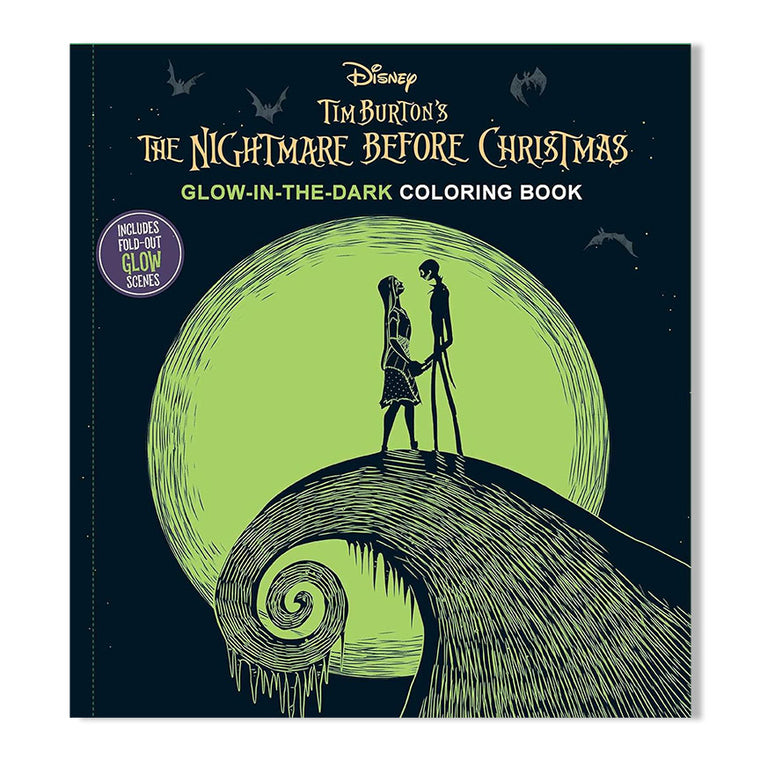 Nightmare Before Christmas Glow-in-the-Dark Coloring Book