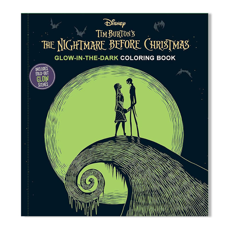 Nightmare Before Christmas Glow-in-the-Dark Coloring Book