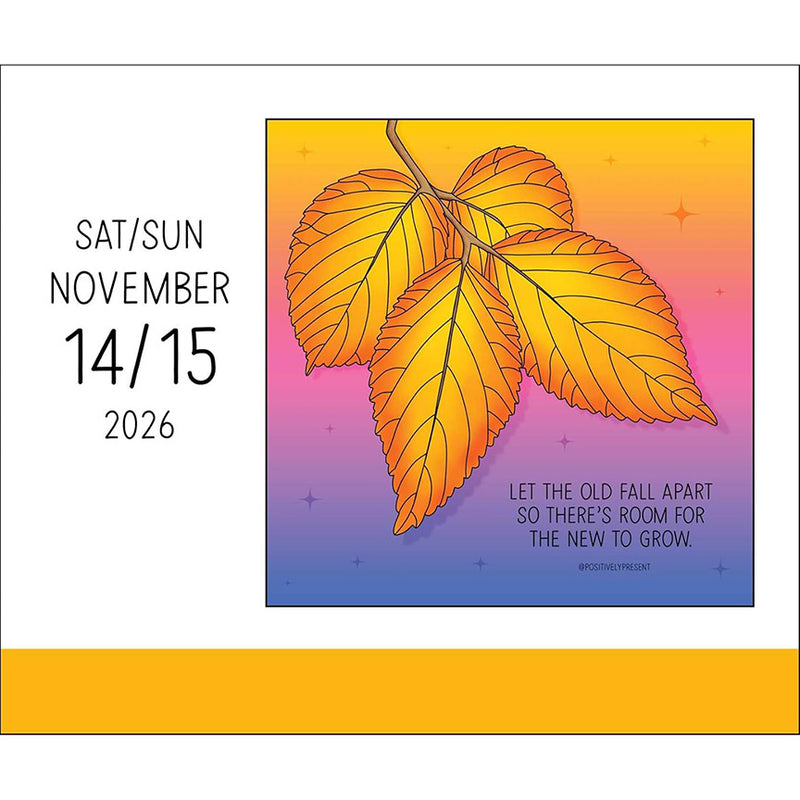 Ready For It! 2026 Positively Present Daily Calendar
