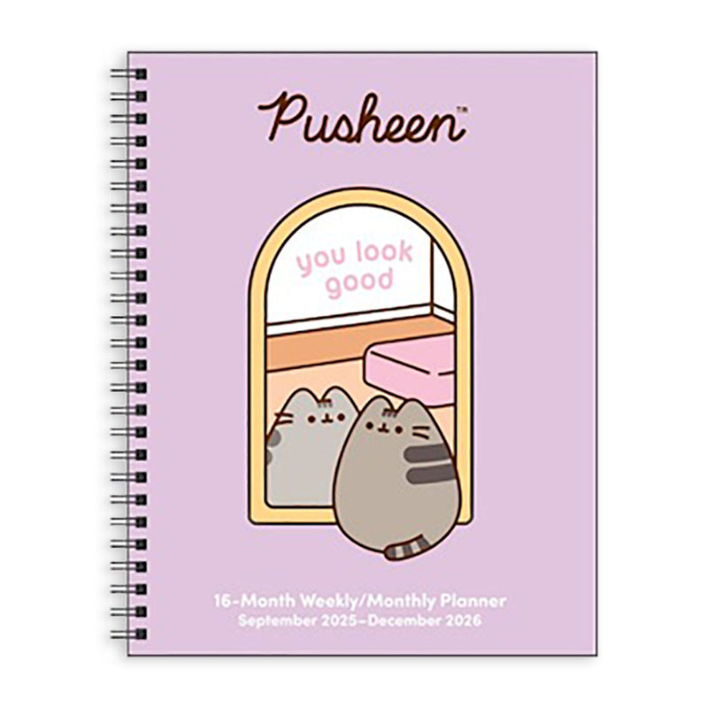 2025-2026 Pusheen You Look Good 16-Month Weekly/Monthly Planner