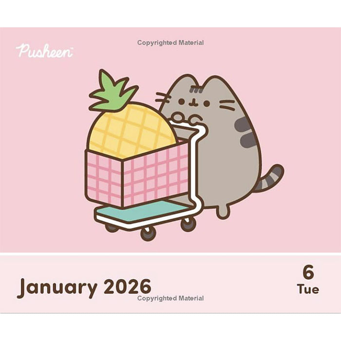 Pusheen 2026 Daily Calendar