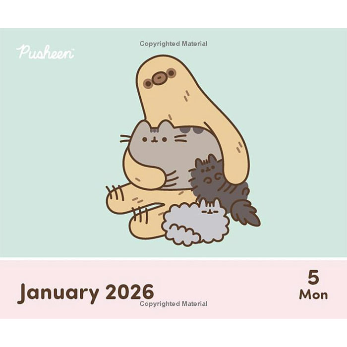 Pusheen 2026 Daily Calendar