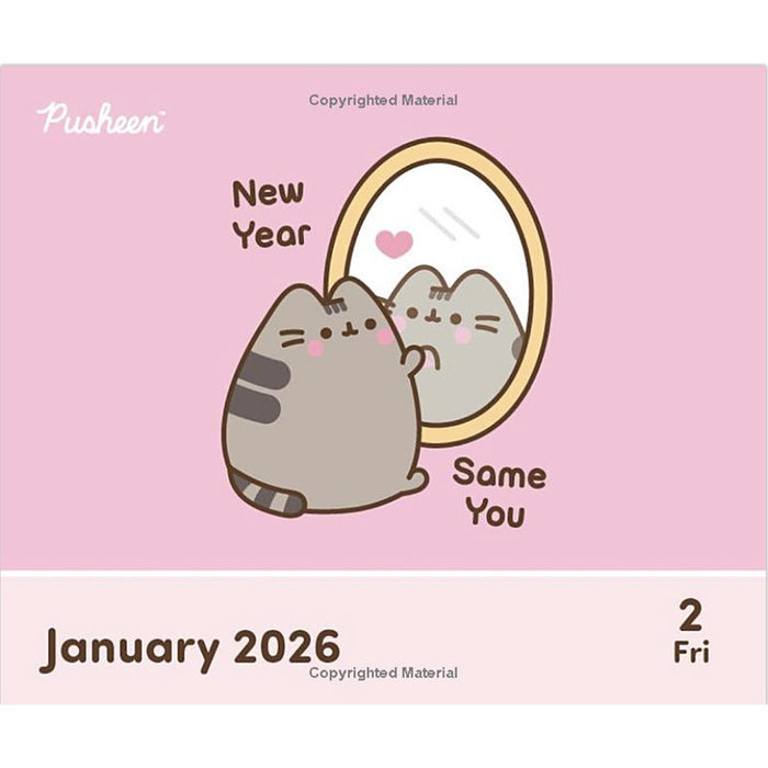 Pusheen 2026 Daily Calendar