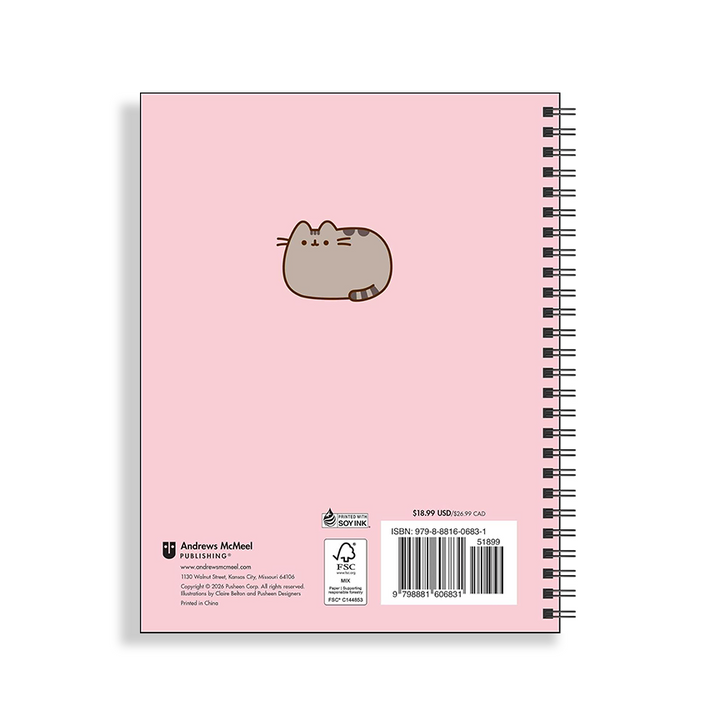 Pusheen 16-Month 2026-2027 Weekly/Monthly Planner