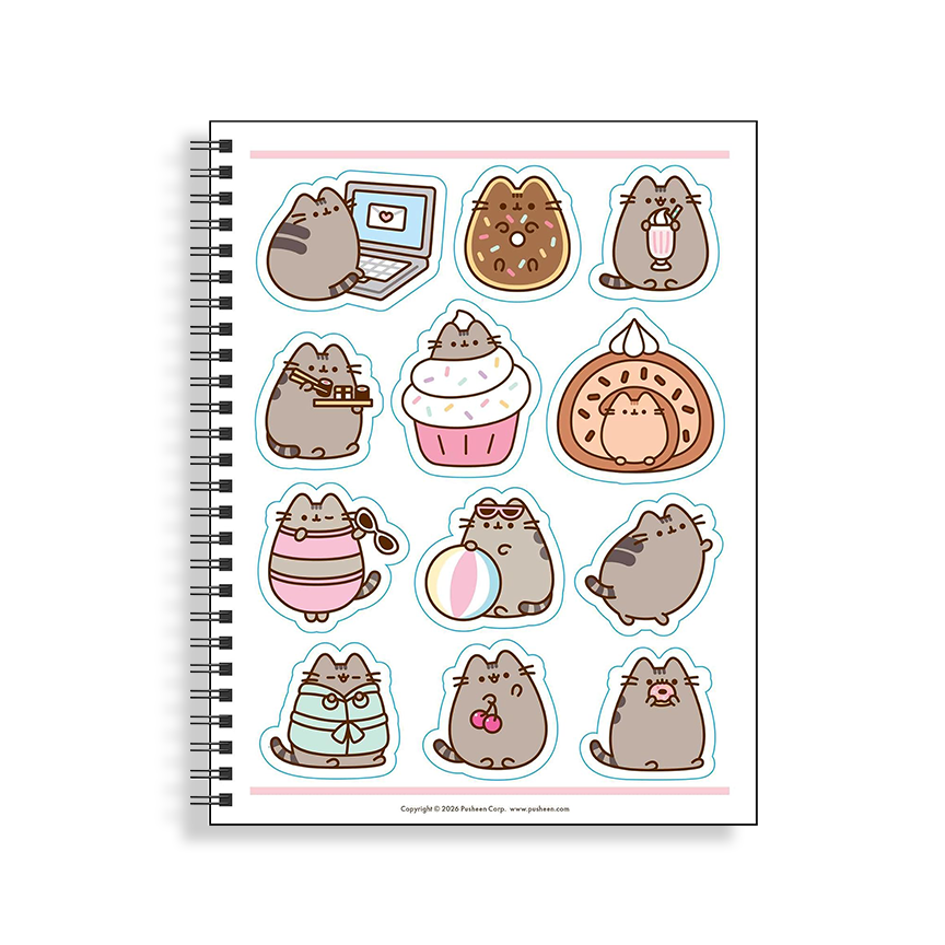 Pusheen 16-Month 2026-2027 Weekly/Monthly Planner