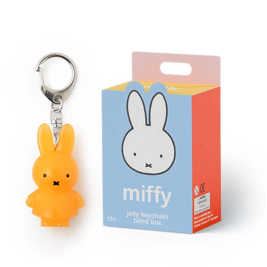 Miffy Goes Pastel Jelly Keychain Blind Box