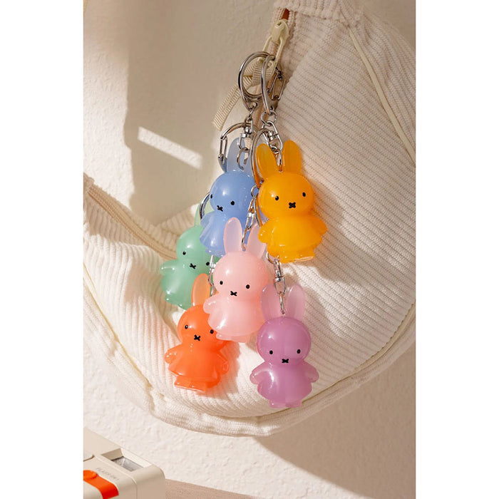 Miffy Goes Pastel Jelly Keychain Blind Box
