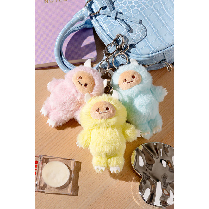 Pastel Hank Yeti Plush Keychain Blind Box
