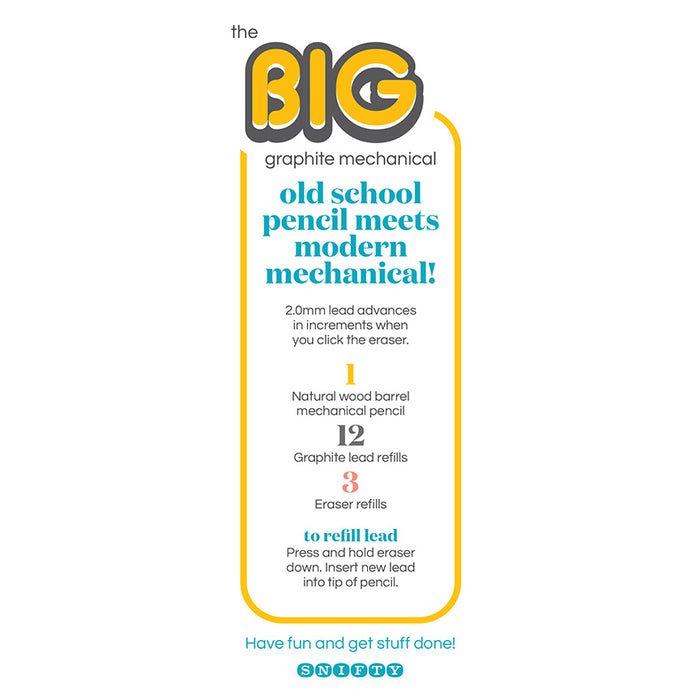 BIG Jumbo Graphite Mechanical Pencil