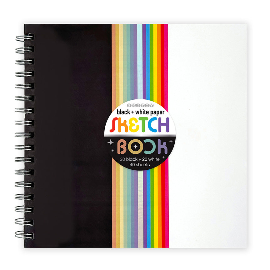 Black + White Paper Sketchbook