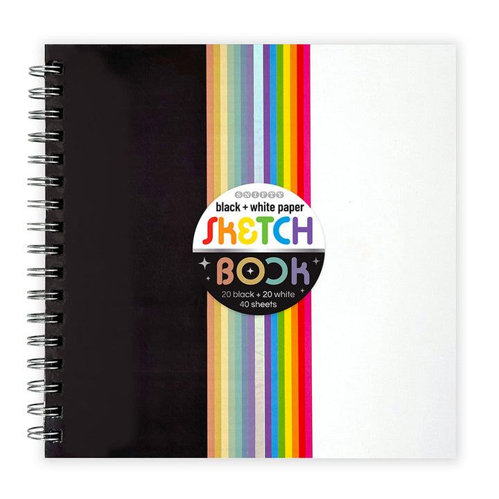 Black + White Paper Sketchbook