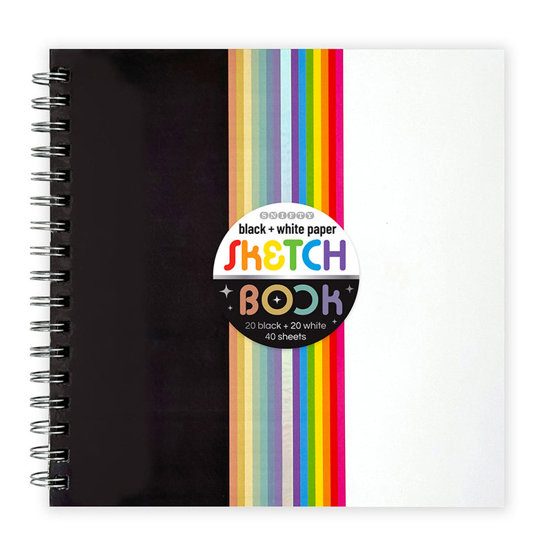Black + White Paper Sketchbook