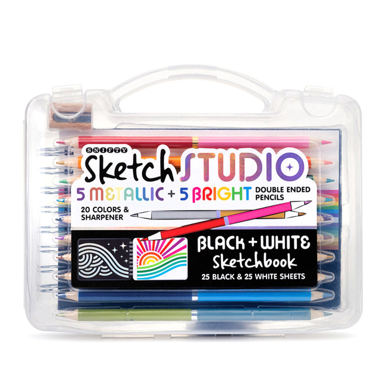 Sketch Studio Black + White Travel Set