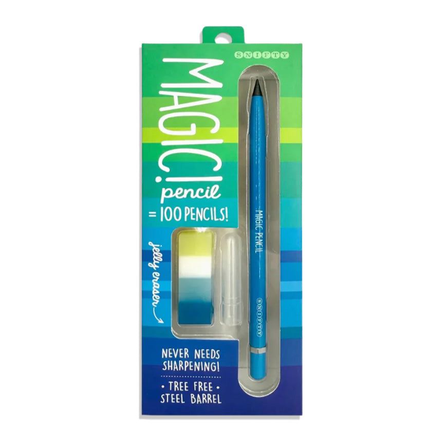 Magic Pencil + Eraser Set (Blue)