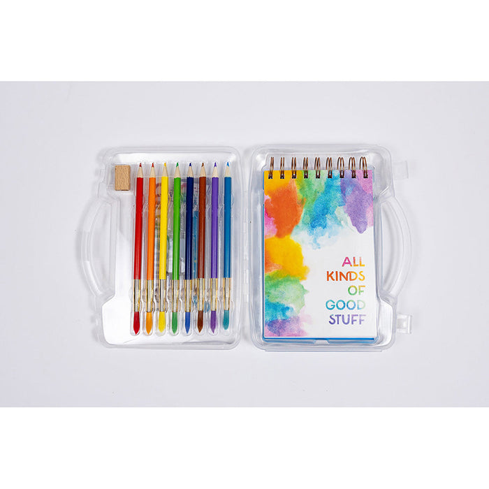 Colorbrush Watercolor Pencil + Paintbrush Kit
