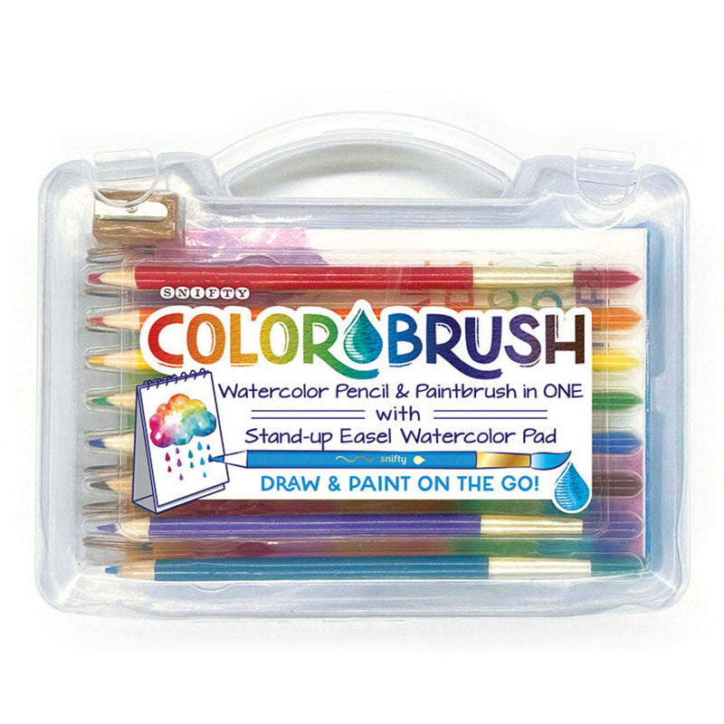 Colorbrush Watercolor Pencil + Paintbrush Kit