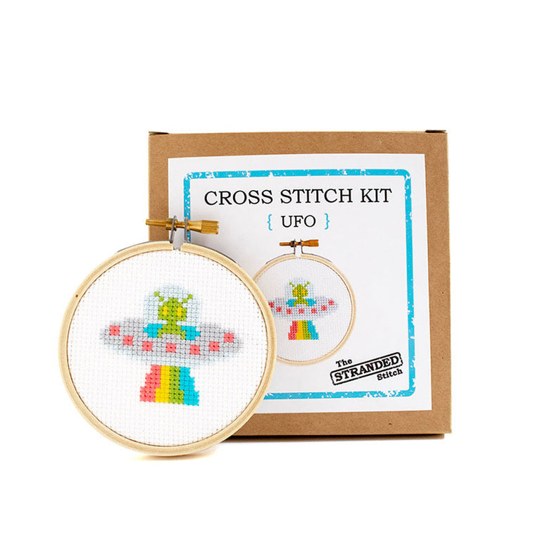 UFO Mini Cross Stitch Kit