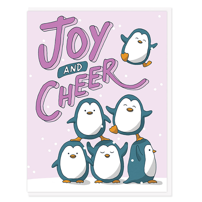 Penguin Pyramid (Boxed Set of 8) Holiday Cards