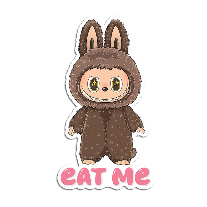 Labubu Eat Me Vinyl Sticker