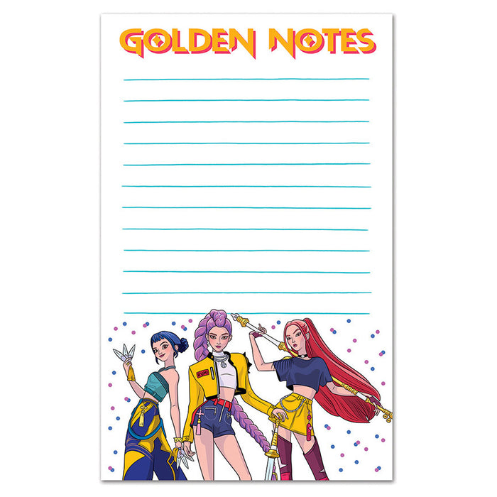 K-Pop Golden Notepad