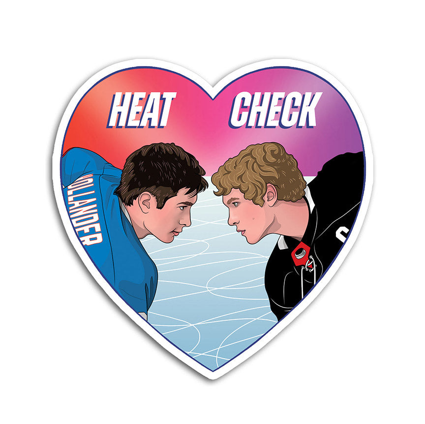 Heat Check Vinyl Sticker