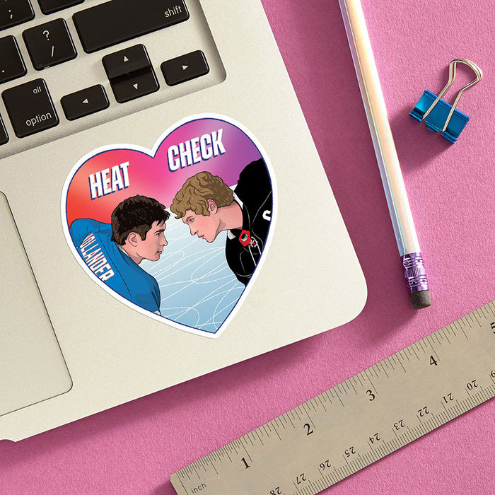 Heat Check Vinyl Sticker